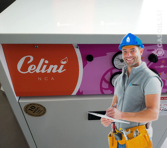 Contratos de mantenimiento de calderas Celini en Madrid